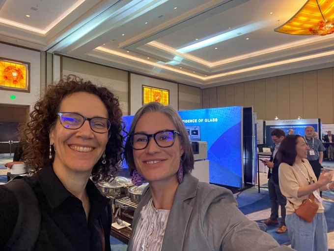 Digital Pathology Association Pathology Visions 2024 Esther Abels with 1 attendee