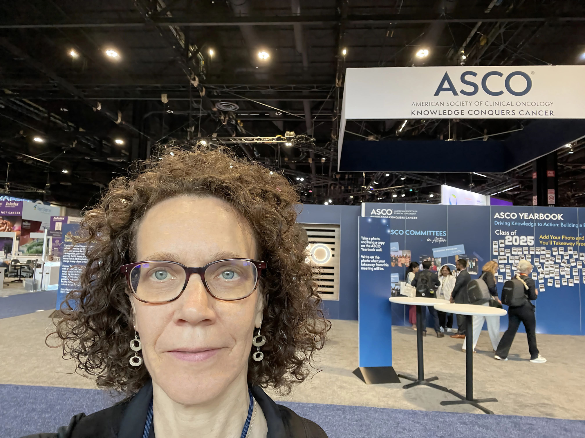 Esther Abels at ASCO 2025