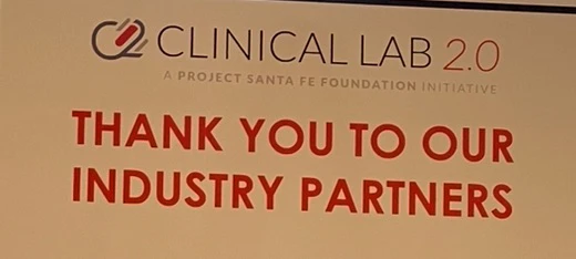 Clinical Lab 2.0 Thank You To Our Industry Partners