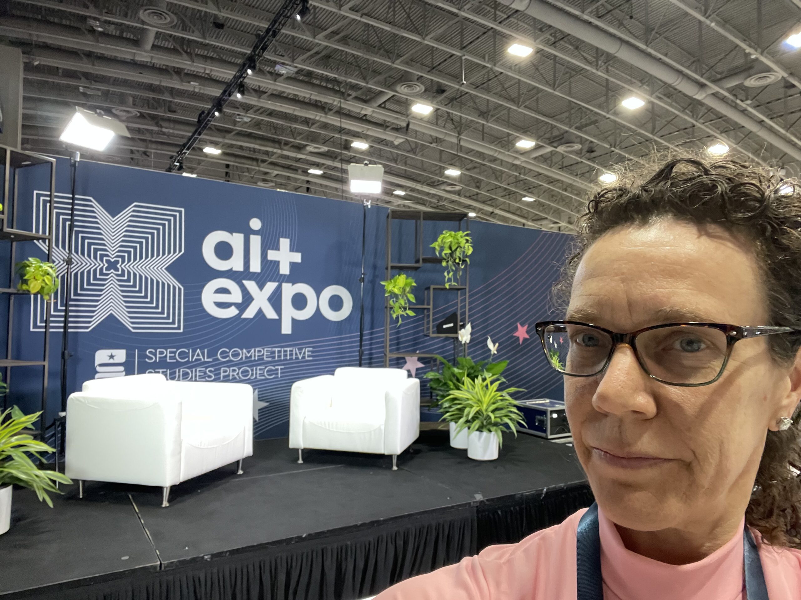 Esther Abels at ai+ expo